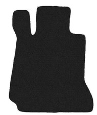 Velour FAHRER Fußmatten für Mercedes C cl W204 2007-2014, Anthrazit x14 Rand