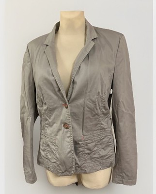 Blaser Comma 44 Grau Baumwolle