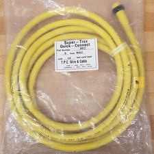 Super Trex 84612 Cable, 5 Pin Male to Bare Wire, 12ft - NEW