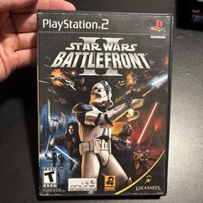 Star Wars: Battlefront II Game PS2 (PlayStation 2) No Manual Included 