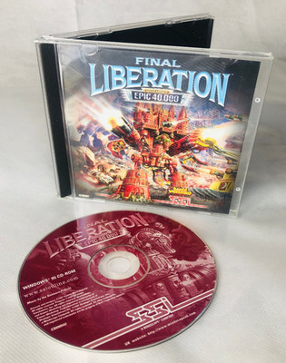 PC Spiel Epic 40000 Final Liberation Warhammer 40k Vintage Retro