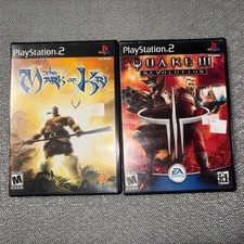 2 Sony PlayStation 2 Games Mark of Kri & Quake III Revolution Mature DVD Game