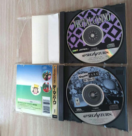 SEGA Saturn Soft Used 7-Piece Set