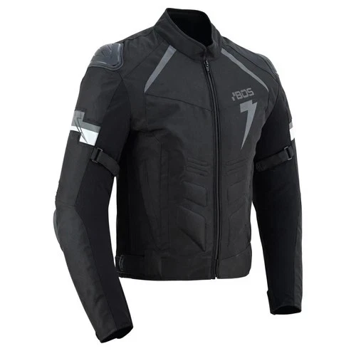 Herren Motorradjacke Textil Wasserdicht mit CE-Protektoren Touring Bikerjacke - Bild 2 von 4