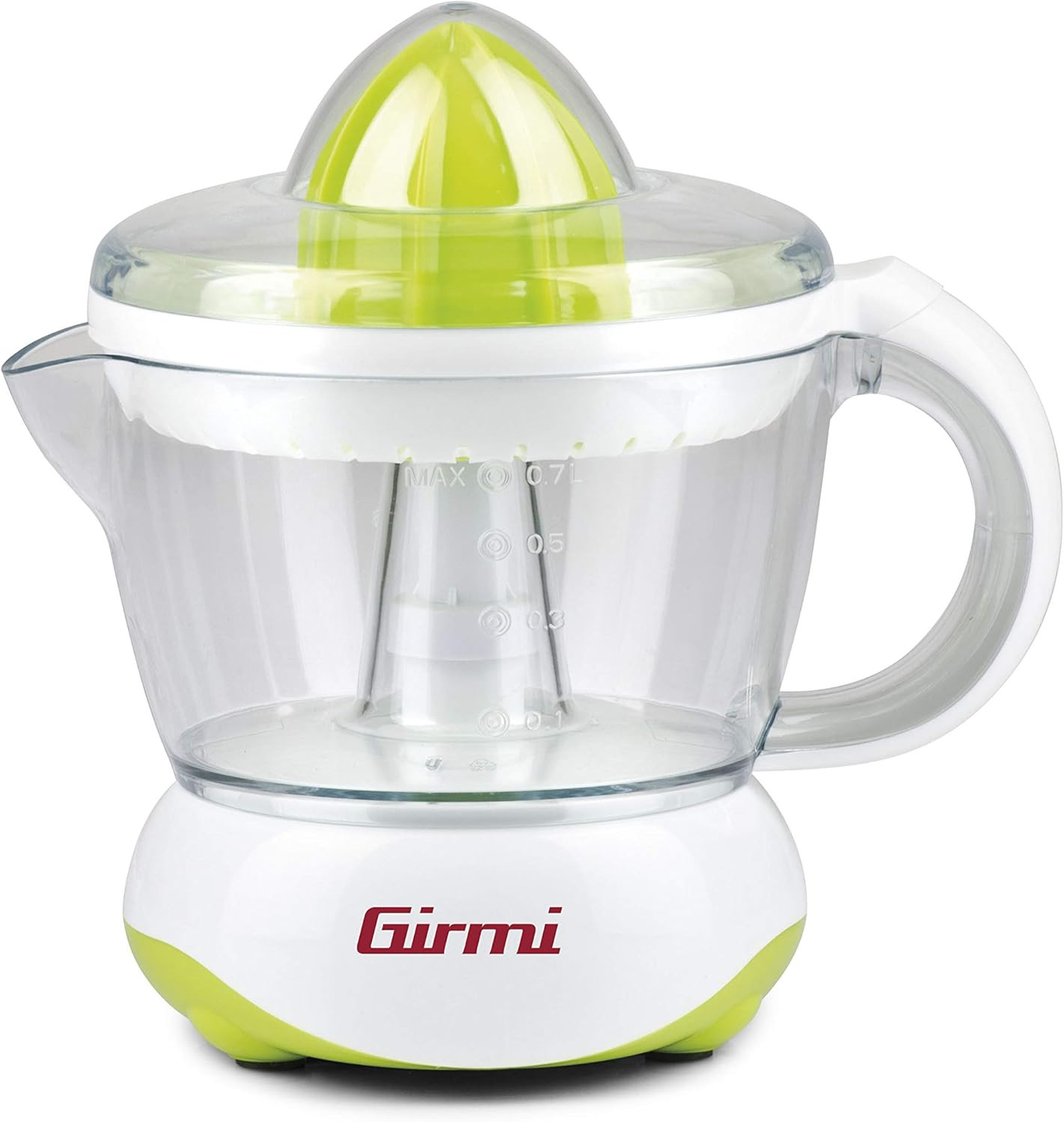 SR02 Spremiagrumi Elettrico, 25 W, Doppia Rotazione, Capacità 700Cc, Doppia Copp
