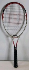 Wilson Titanium Tie Breaker Soft Shock Tennis Racket 4 1/2" L4 Red Black