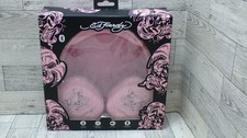 Ed Hardy Pink Wireless Headphones Bluetooth Love Kills Slowly