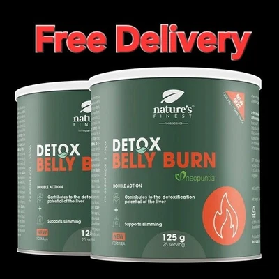 Nature's Finest by Nutrisslim Detox Belly Burn X 2, Detoxification Formula