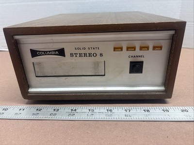 Columbia Solid State Stereo 8 8-Track Player Deck Parts Or Repair
