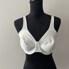 Wacoal Basic Beauty Unlined Underwire Bra 855192 Ivory Full Coverage 34DD