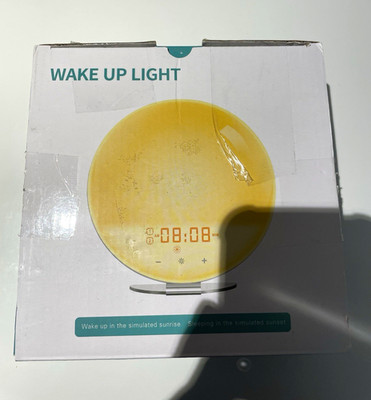 TOP-LITE TL-950 Lichtwecker Wecklicht mit Digitalanzeige Sonnenaufgang Weiß