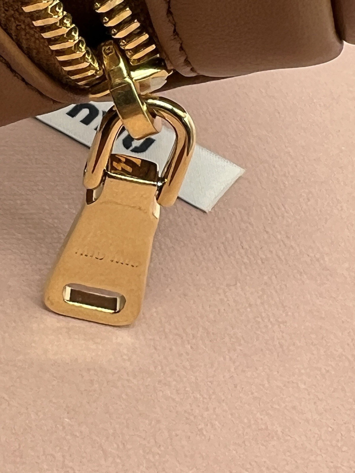 Authentic Miu Miu Beau Micro Bag NEW With All Tags And Box Cognac $1300 Original — image 19