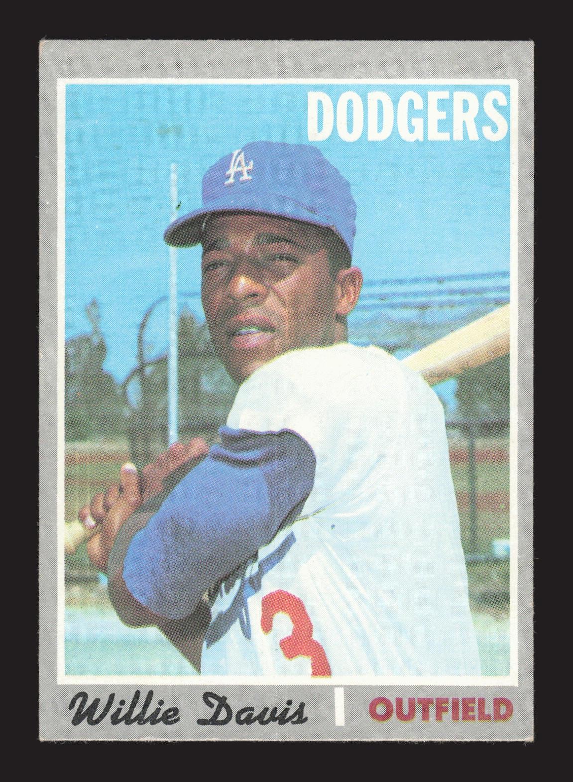 Willie Davis 1970 Topps #390 TYW7