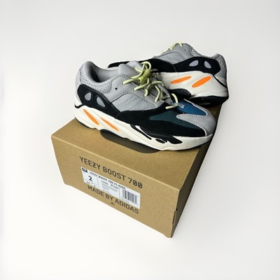 Adidas Yeezy Boost 700 Wave Runner - US Kids Size 2 - FU9005