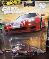 Hot Wheels Premium Fast Furious Mazda Rx-7 25th Anniversary Chase Hot Wheels Premium Fast Furious Mazda Rx-7 25th Anniversary Chase