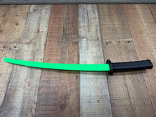 3D Printed Gravity Retractable Samurai Sword black and green
