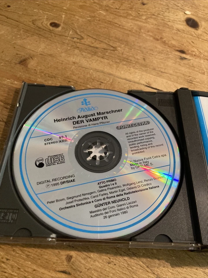 Der Vampyr von Heinrich Marschner - Neuhold- 10284 - Bild 2 von 3