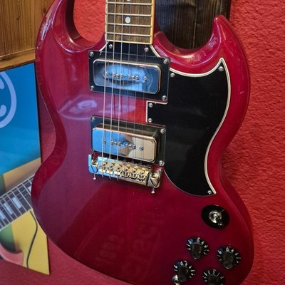 EPIPHONE Tony Iommi SG Special Vintage Cherry   E-Gitarre   PRO P-90   SHOWROOM