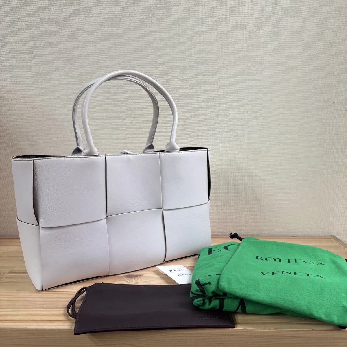 Bottega Veneta Arco Small Tote Bag Lavender Color