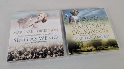 Margaret Dickinson CD Audiobook Bundle - Sing As We Go & Reap The Harvest