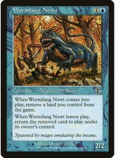 Wormfang Newt   59 MTG NM  - Judgment