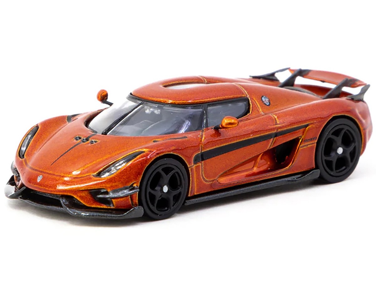 KOENIGSEGG REGERA ORANGE 1/64 DIECAST MODEL CAR BY TARMAC WORKS KOENIGSEGG REGERA ORANGE 1/64 DIECAST MODEL CAR BY TARMAC WORKS