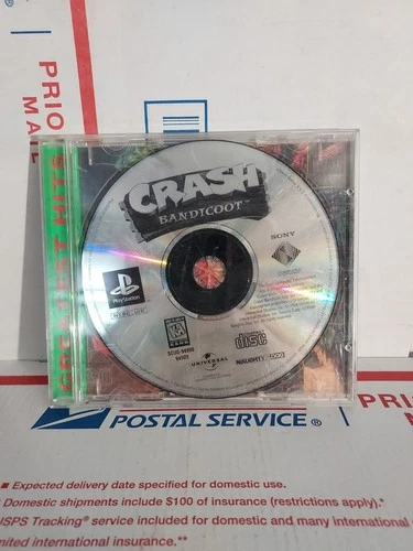 Crash Bandicoot (PlayStation 1, 1996) Greatest Hits No Manual Booklet - #136