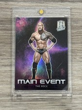 2023 CHRONICLES WWE SPECTRA MAIN EVENT CASE HIT SSP ME2 THE ROCK
