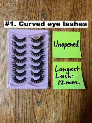 False Eye Lashes In Various Styles