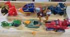 MASTERS OF THE UNIVERSE HE-MAN--LOT OF 7-TRANSPORT VEHICLES-VINTAGE
