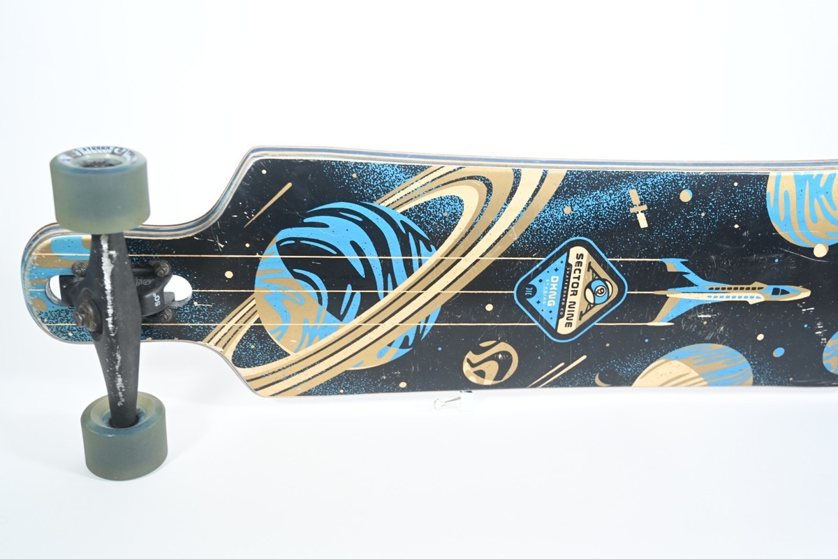 sector9 38インチロングdeck+CX系カービーングスイングトラック Sector 9 Longboard 38