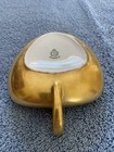 Antique PM Bavaria Moschendorf Iridescent Gold Peach Lusterware Porcelain Dish — photo 7