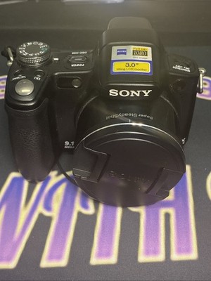 Sony Cyber-shot DSC-H50 9.1MP Digital Camera - Black for sale