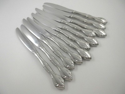 Oneida Community CANTATA 11 Dinner Knives Glossy Stainless Steel Flatware
