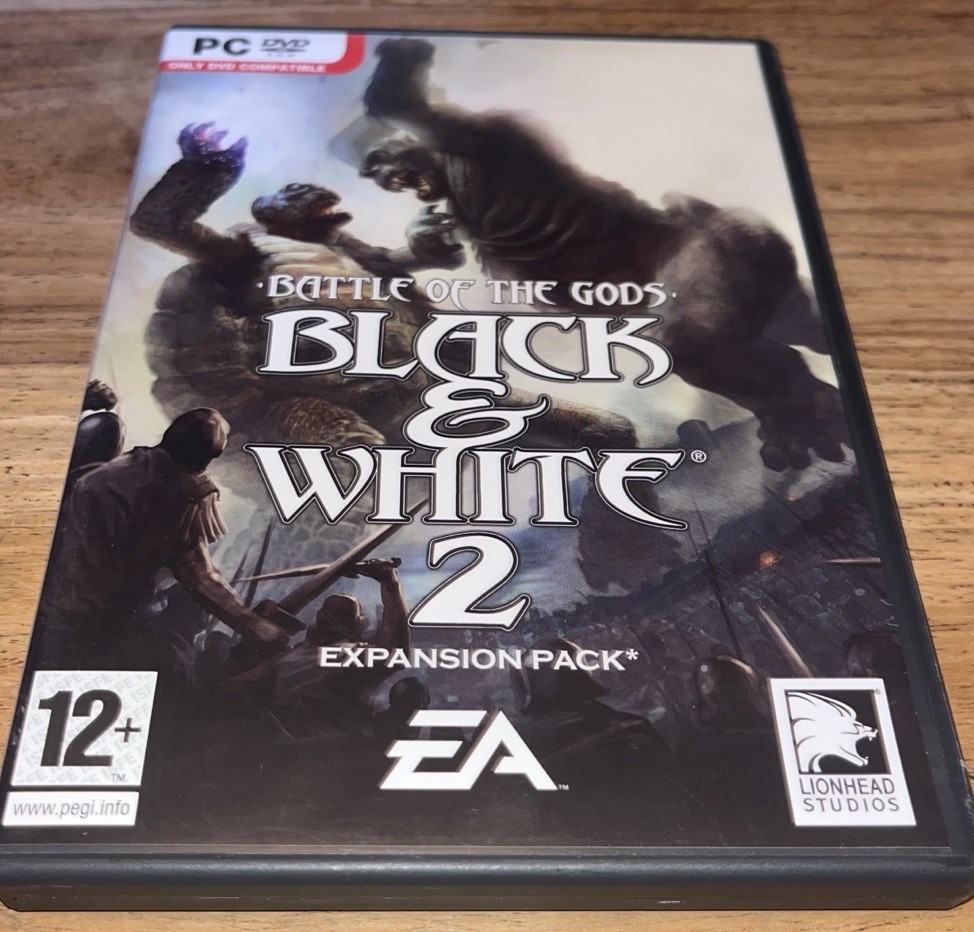 Black & White 2: Battle of The Gods Expansion Pack (PC DVD)