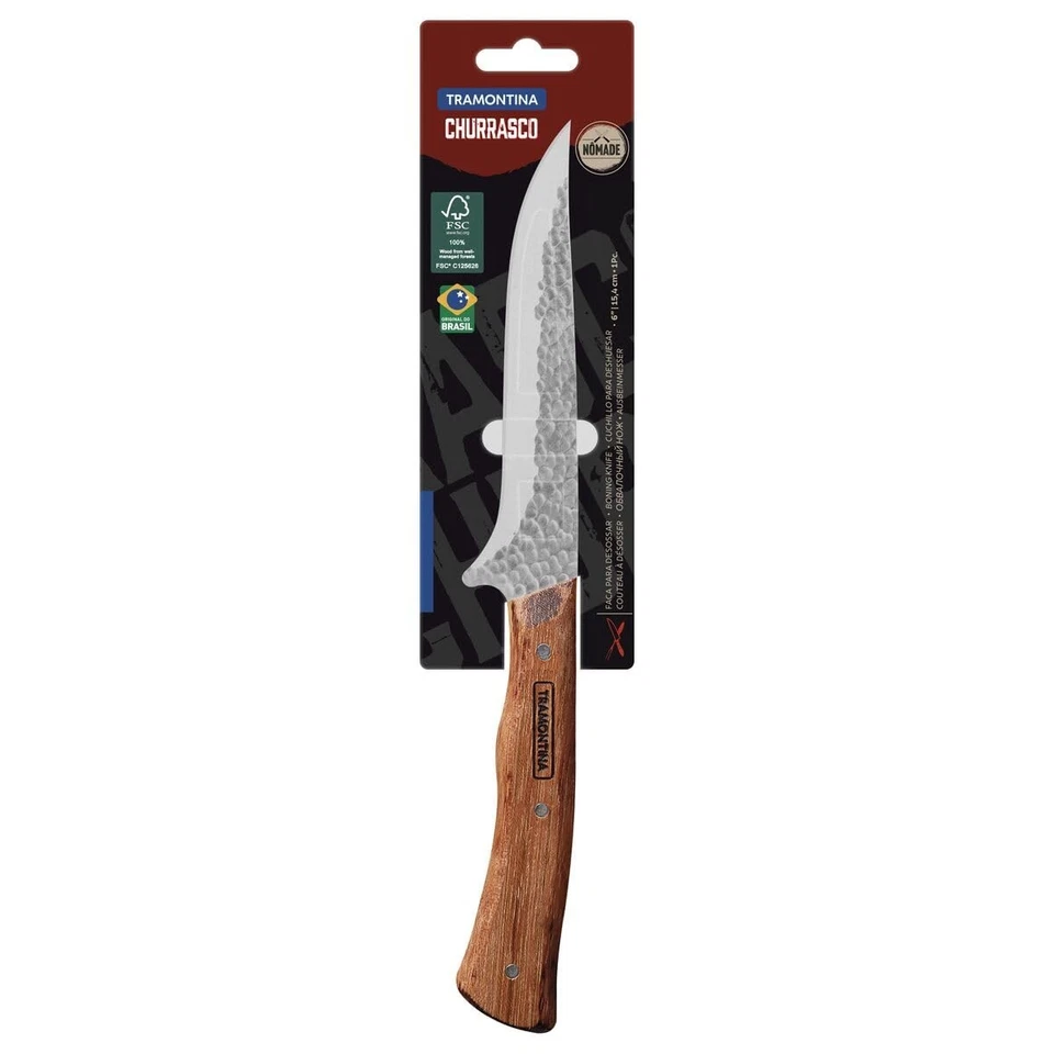 Cuchillo deshuesador Nomade, patrón martillado, 150 mm, 22867/106, TRAMONTINA Foto 3 de 4