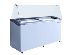 Beverage Air BDC-HC-12 69" 12 Flavor Ice Cream Dipping Cabinet Freezer