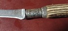 Vintage Stag/Antler Horn Carving Knife/ Unbranded — photo 2