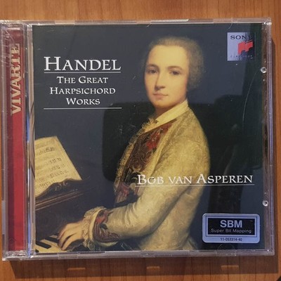 BOB VAN ASPEREN handel the great harpsichord works EX/EX (CD Album, Klassik)