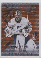 2021 Upper Deck SP Game Used CHL Edition Orange Foilboard /499 Dylan Garand 0s75