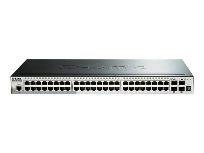 D-Link Switch DGS-1510-52X 52 Port Interruttore Vetroresina DGS-1510-52X/E