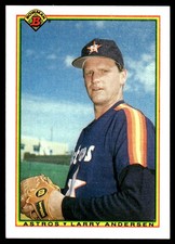 Larry Andersen 1990 Bowman #67 Astros MLB READ FREE SHIPPING AutographDen