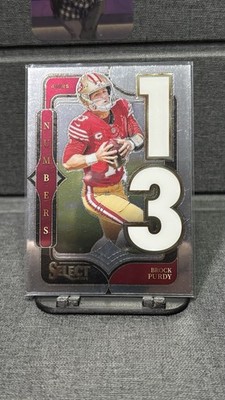 2024 Panini Select Brock Purdy Select Numbers #22 San Francisco 49ers