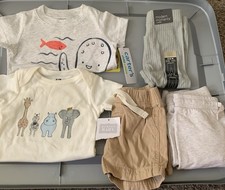 Baby Boy Bundle Of Clothes New And Used Size 3-6 Months