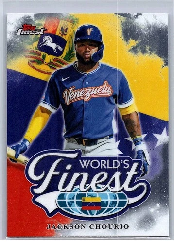 2026 Topps Finest Jackson Chourio Base (RAW)