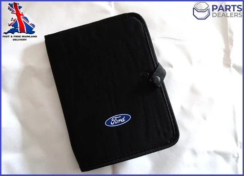 GENUINE FORD WALLET DOCUMENT FOLDER PUMA KUGA FIESTA GALAXY TRANSIT HANDBOOK