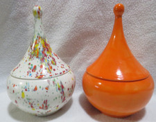 Vintage Ceramic MCM Art Pottery Drip Glaze Ci...