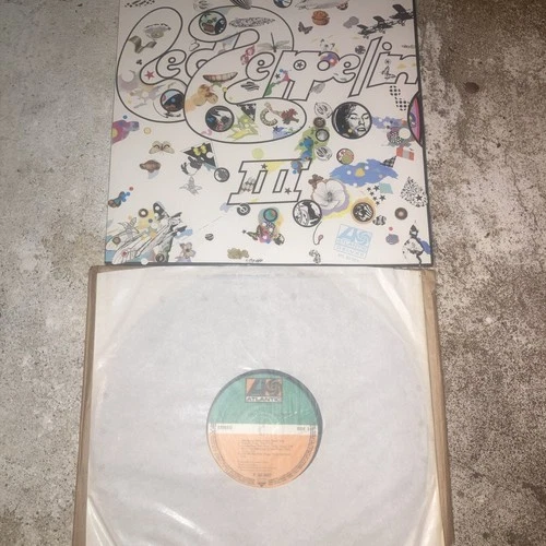 Led Zeppelin III 3 1991 German Atlantic Reissue vinyl Lp Atl k 50002