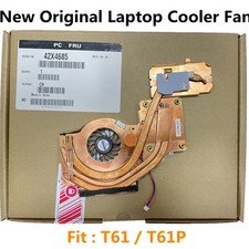 Heatsink Fan Radiator Cooler For Lenovo Thinkpad T61 T61P 15.5" 42w2028 42x4685