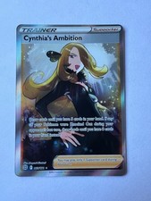 Pokemon Cynthia's Ambition (Full Art) 169/172 Swsh09: Brilliant Stars Holo NM on eBay